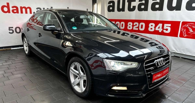 Audi A5 cena 59999 przebieg: 195000, rok produkcji 2012 z Warta małe 704